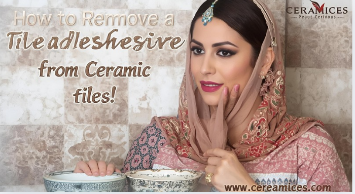 How to Remove Tile Adhesive from Ceramic Tiles