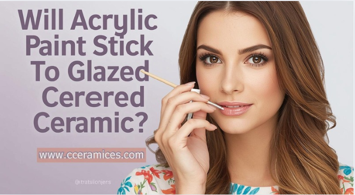 Will Acrylic Paint Stick to Glazed Ceramic?