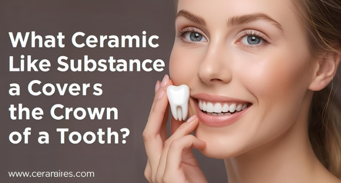 What Ceramic Like Substance Covers the Crown of a Tooth?