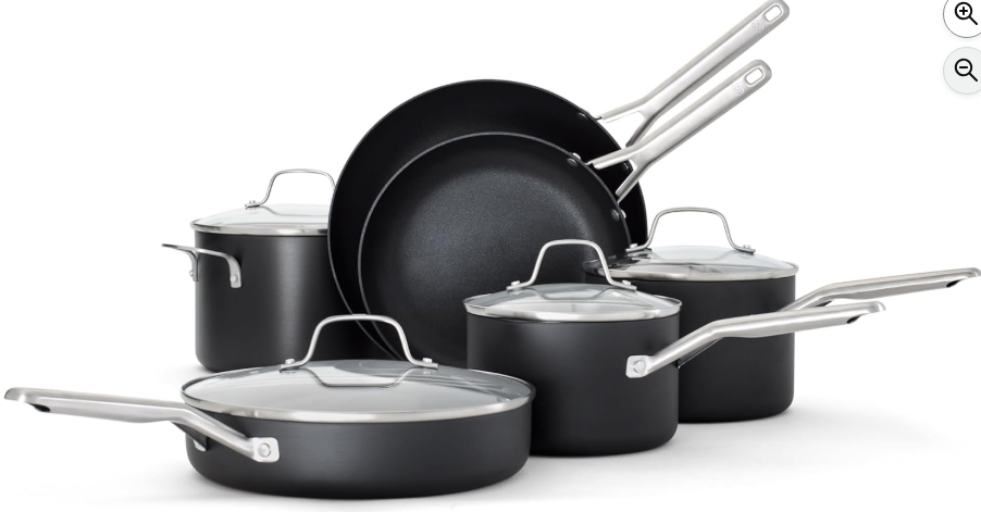 Calphalon Classic Hard-Anodized Nonstick Cookware Set