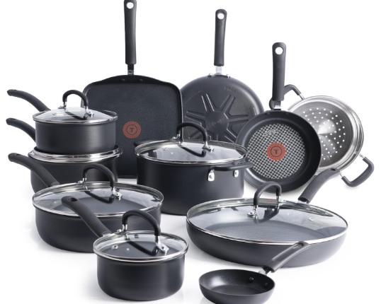 T-fal Ultimate Hard Anodized Nonstick Cookware Set