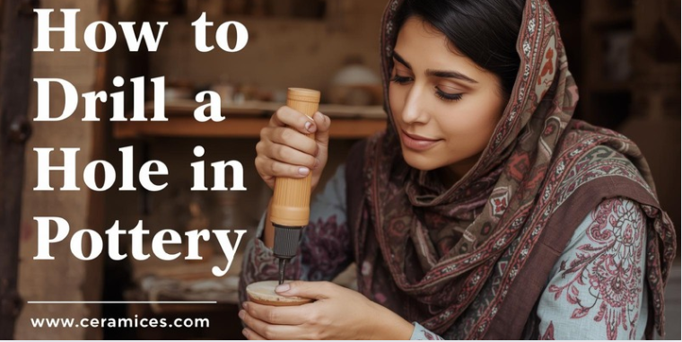 How to Drill a Hole in Pottery
