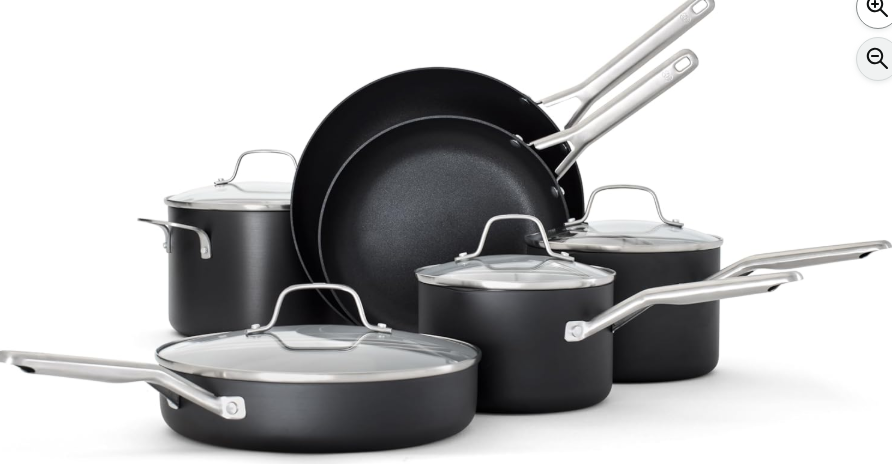 Calphalon Classic Hard-Anodized Nonstick Cookware Set