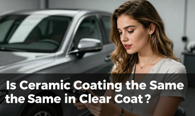 Is Ceramic Coating the Same as Clear Coat?
