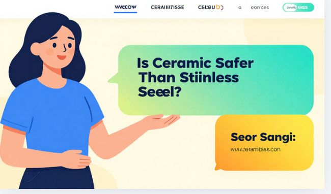 Is Ceramic Safer Than Stainless Steel?