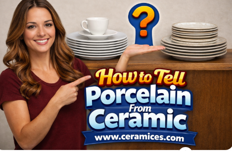 How to Tell Porcelain From Ceramic