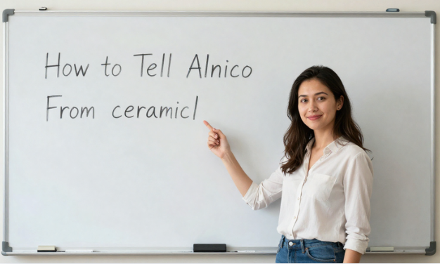 How to Tell Alnico From Ceramic
