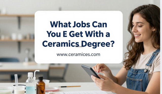 What Jobs Can You Get With a Ceramics Degree?