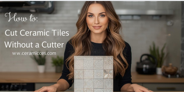 How to Cut Ceramic Tiles Without a Cutter