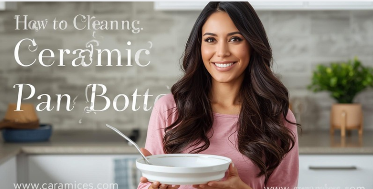 How to Clean Ceramic Pan Bottom