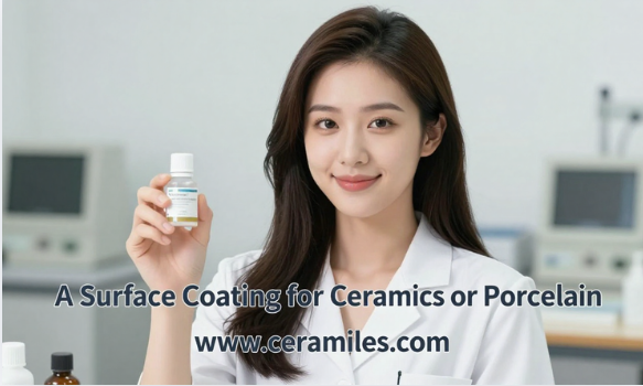 A Surface Coating for Ceramics or Porcelain